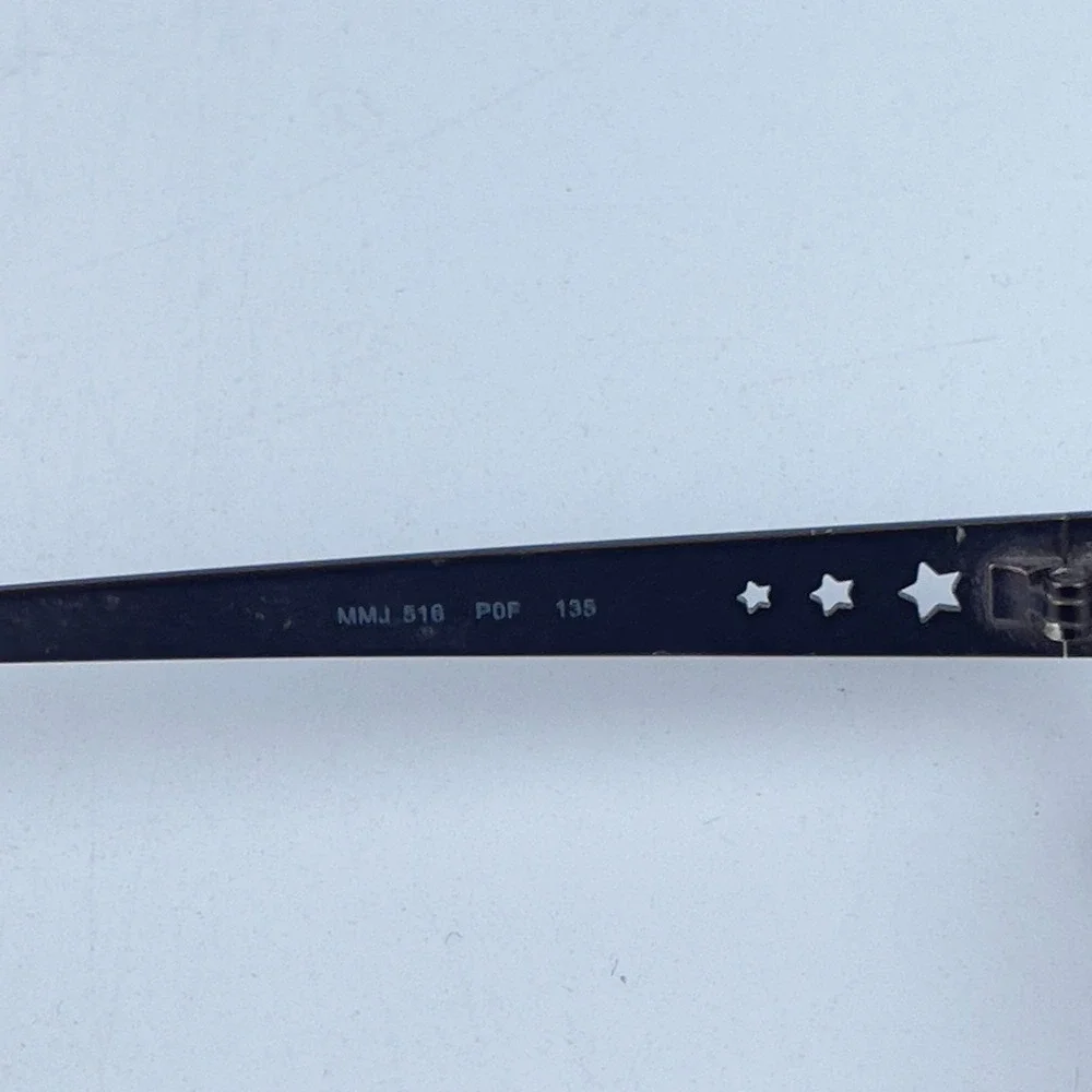 Marc by Marc Jacobs MMJ 510 Women's Eyeglasses Black Metal Full Rim 54-17-135 mm
